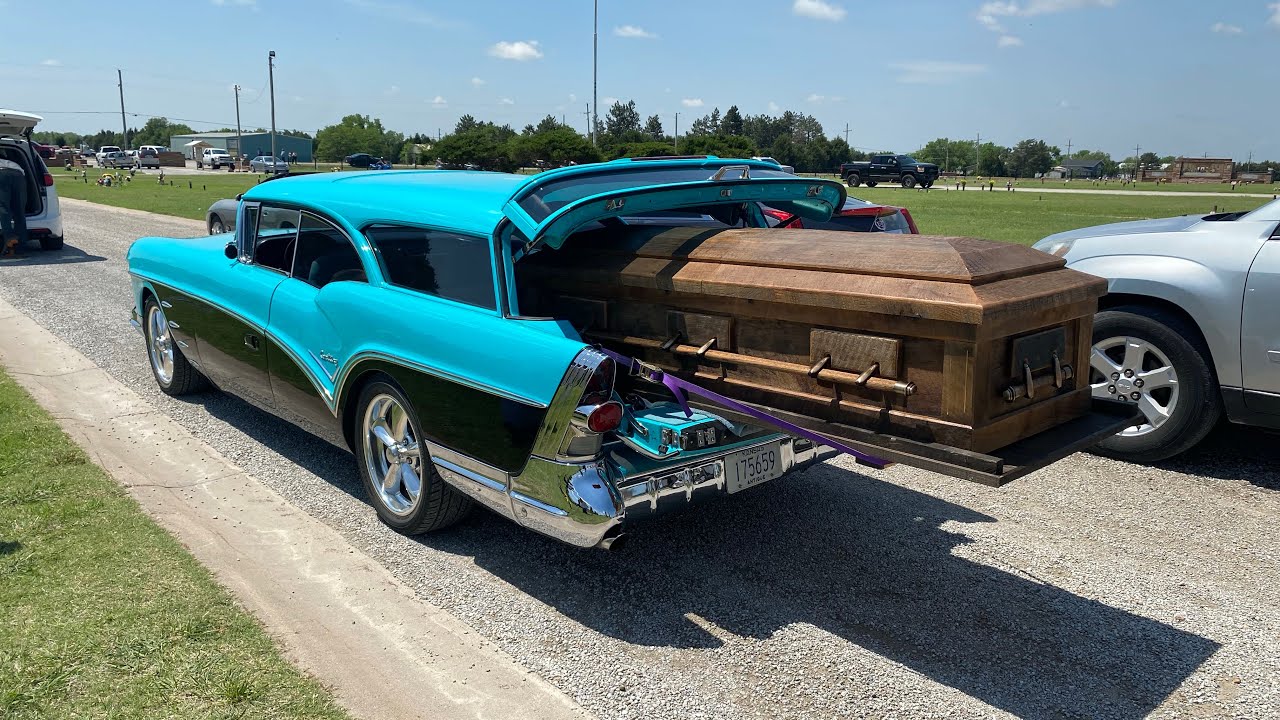 Rick Suchy – The Last Ride – In His 1957 Buick Caballero! Now This Is A Celebration Of Life…