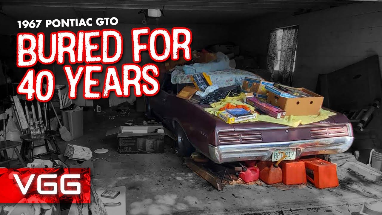 Will This Pontiac GTO RUN AND DRIVE After 40 YEARS? (Buried in Garage)