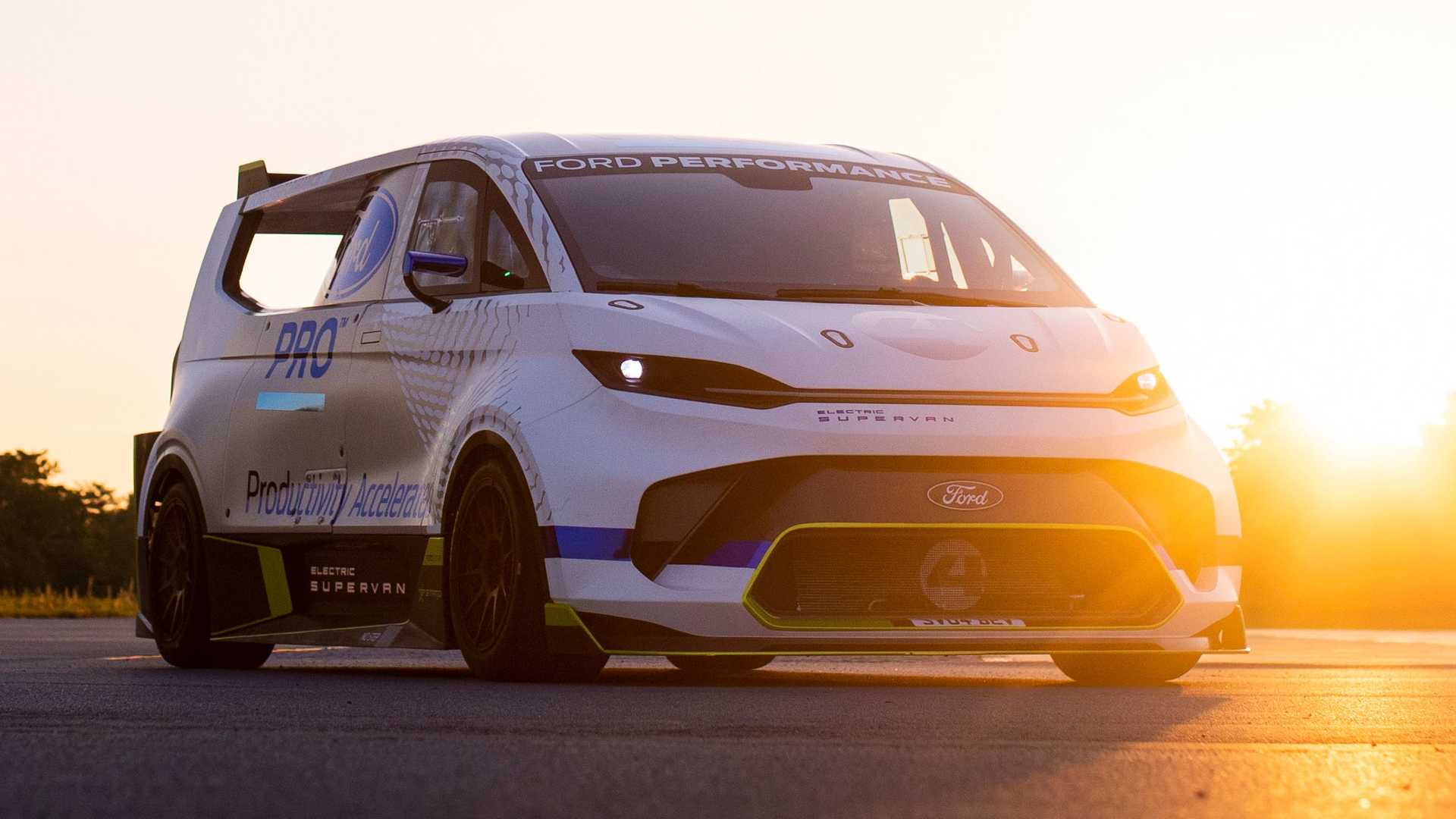 Video: Ford’s New Electric SuperVan Is A 2,000hp EV So Wrong, It’s Right