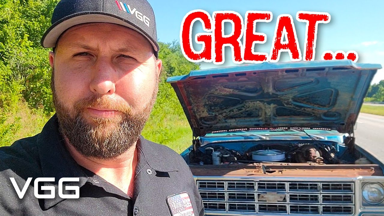 Route 66 In A Forgotten Big Block Square Body – Day 2 With Lots Of Breakdowns