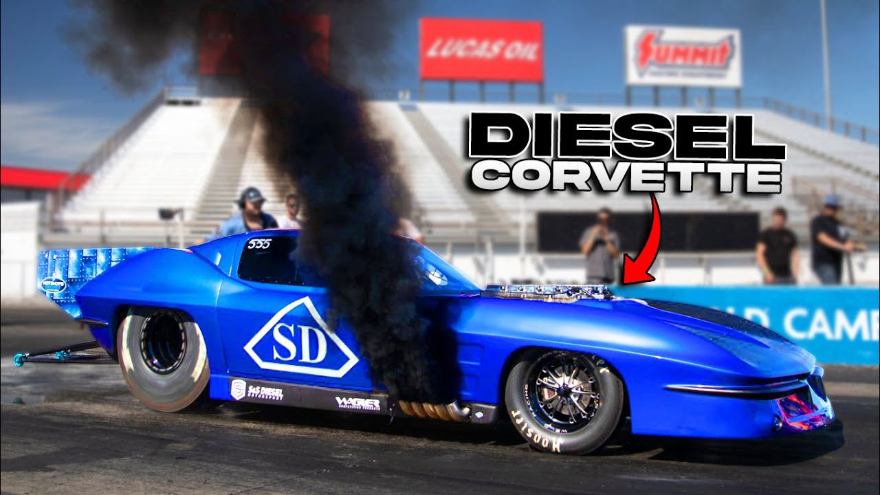 Corvettes With BILLET Diesel Cummins Engines? Now These Are Some Bad Ass Beasts!