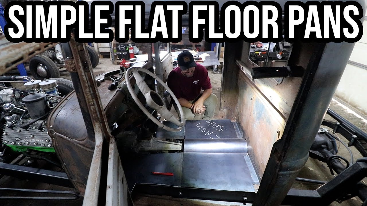 Iron Trap Garage: Building Simple Flat Floor Pans For George’s 1930 Model A Pickup!!