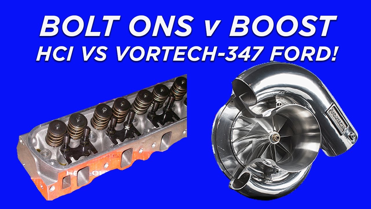 347 FORD STROKER-WHAT MAKES MORE POWER? BOLT ONS OR BOOST? WHAT HAPPENS WHEN YOU UPGRADE WITH BOTH?