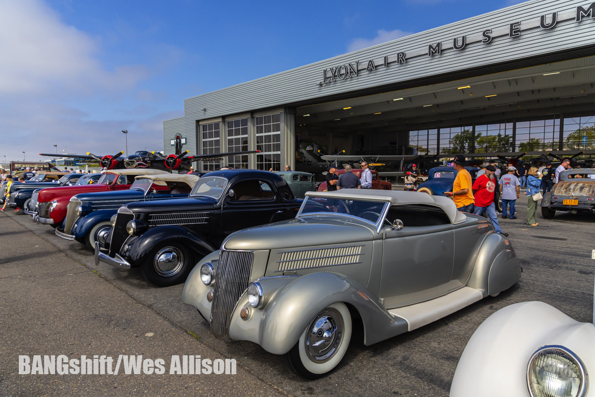 Car Show Coverage: Hot Rods On The Tarmac At Lyons Air Museum