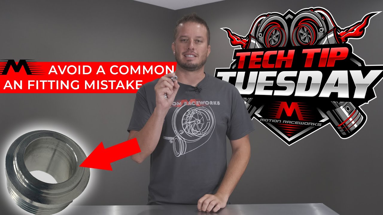 Tech Tip Tuesday – Common AN Weld Bung Issue: Free How To Video