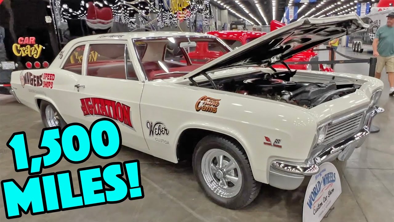 1,500 Mile BIG BLOCK Biscayne DRAG CAR & Automotive Oddities From Street Rod Nationals