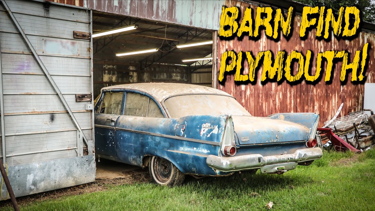 Barn Find 1958 Plymouth! Will It Run, Drive, Live? Let’s Find Out!