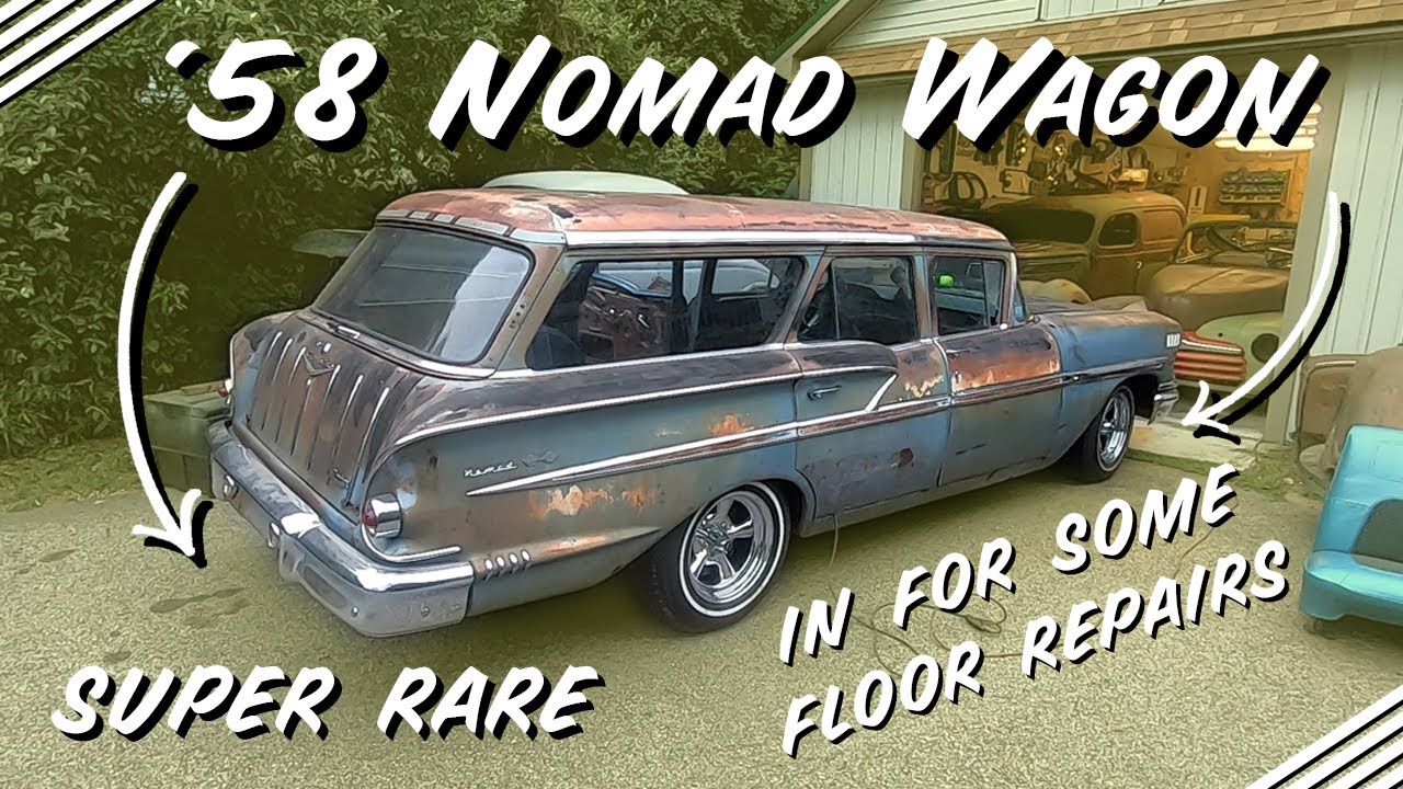 Rust Repair: Formed Floor Patches On A 1958 Chevy Nomad 4Door Wagon, With Minimal Tools