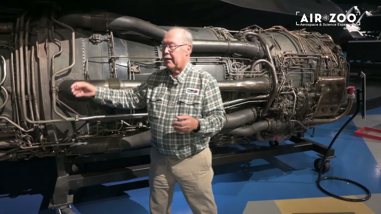 The Pratt & Whitney J58 – Tour The Engine Behind The SR-71 Blackbird With A Guy That Worked On Them For 20 Years