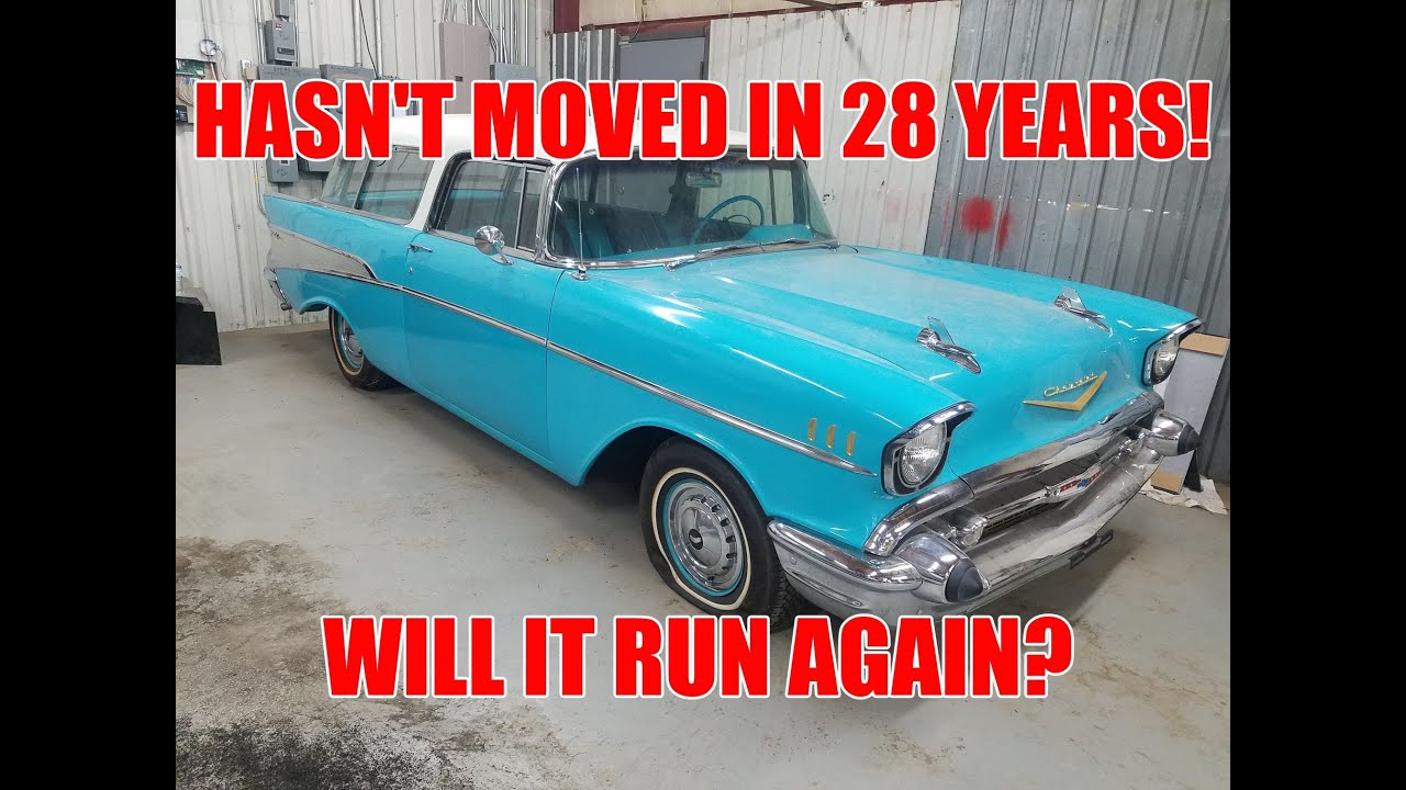 This 1957 Chevy Nomad Has Been In Storage For 28 Years, Can RebelDryver Make It Run And Drive?