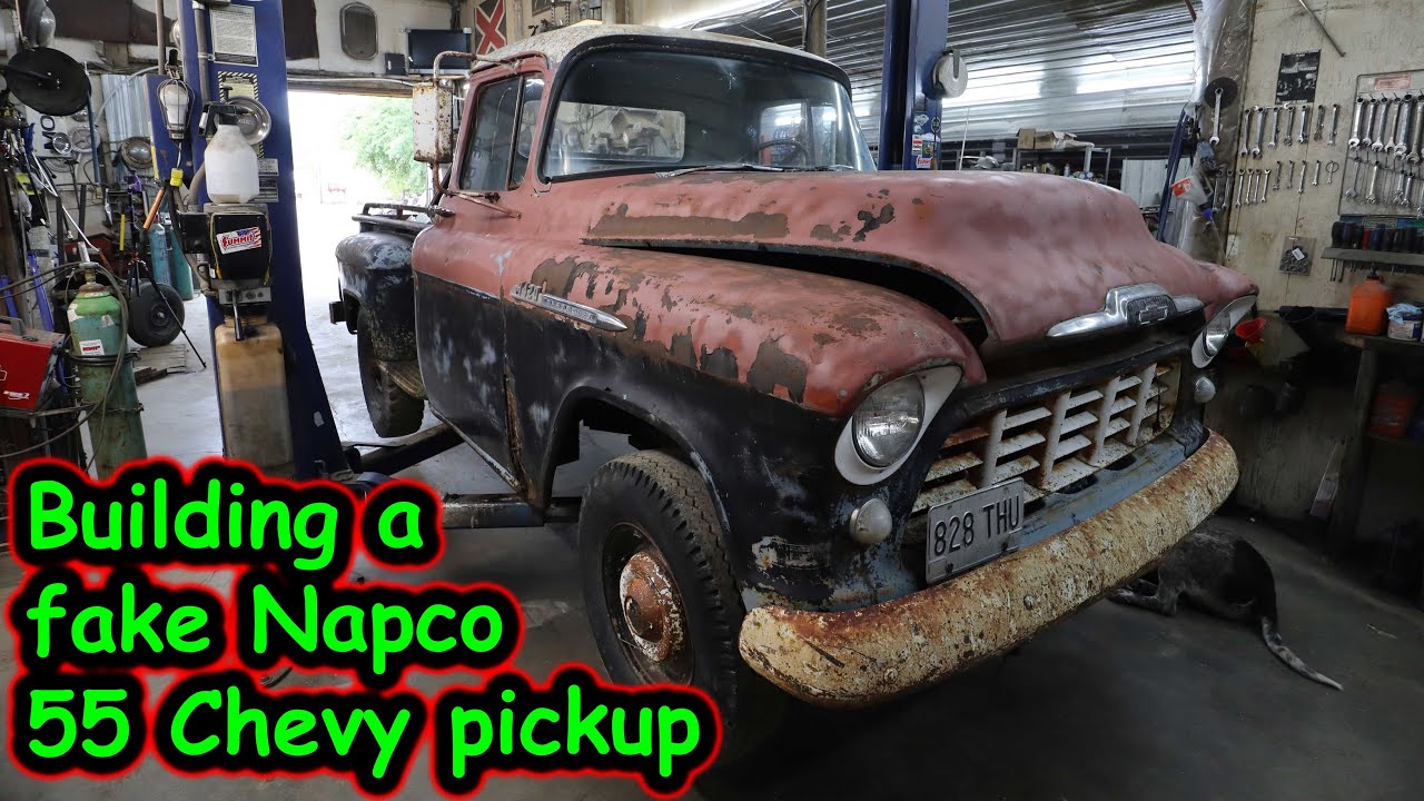 Halfass Kustoms Builds A 1955 Chevrolet NAPCO 4×4 Clone The Easy Way