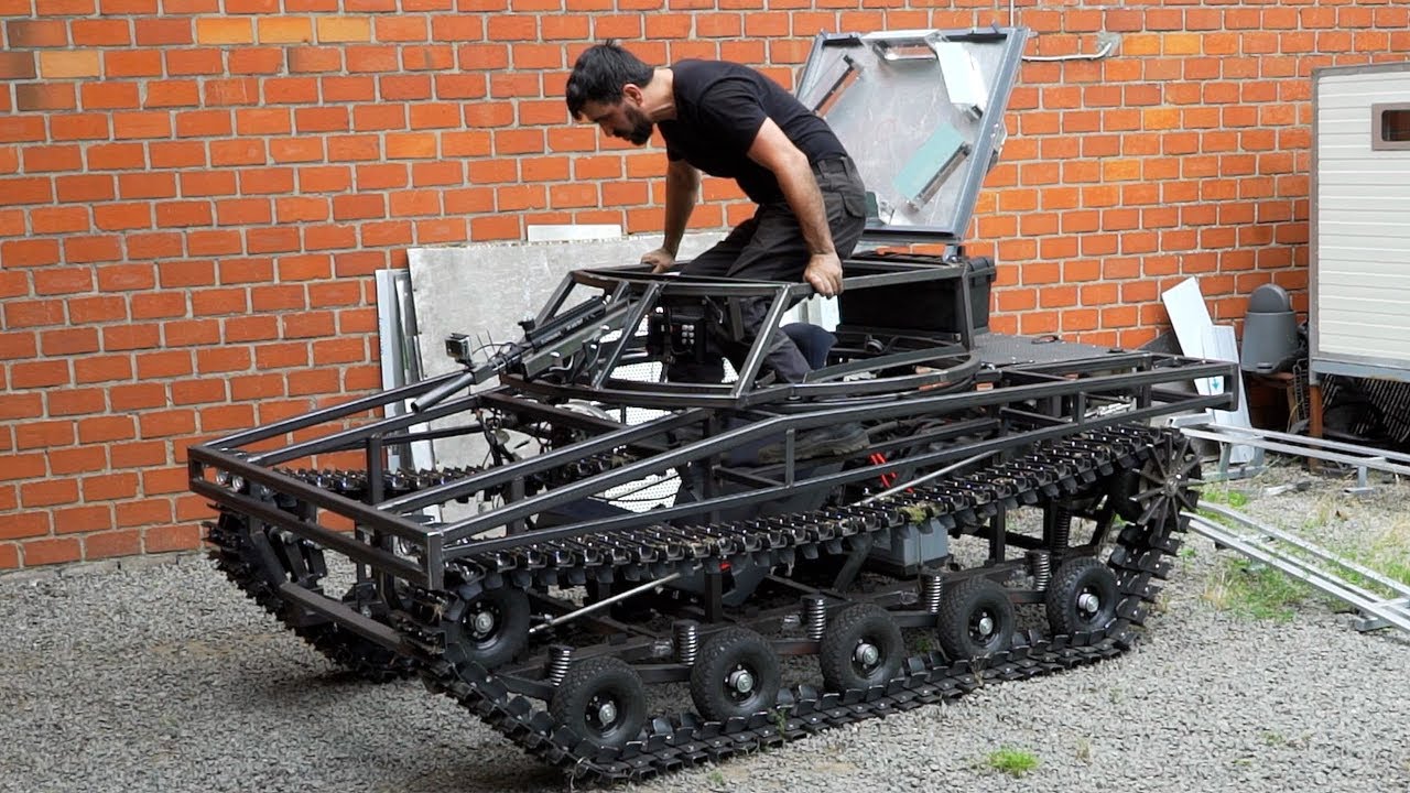 Inspired By A Video Game, This Dude Built A Tank For His Son! Dad Of The Year!