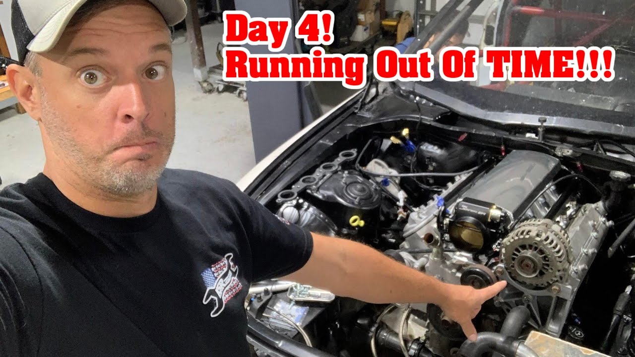 5 Day KSR Burnout Car Build Part 5: It’s Almost Done, But Almost Won’t Do Burnouts!