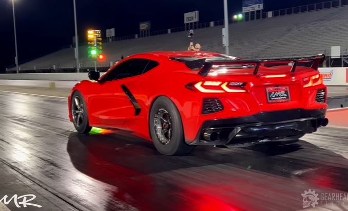 Video: LMR Sets The C8 Corvette ET Record At Houston: 8.835 At 160 MPH!