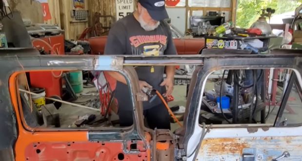 DIY MegaCab Bumpside Ford Project: Bracing The Cab And Beadrolling Interior Panels