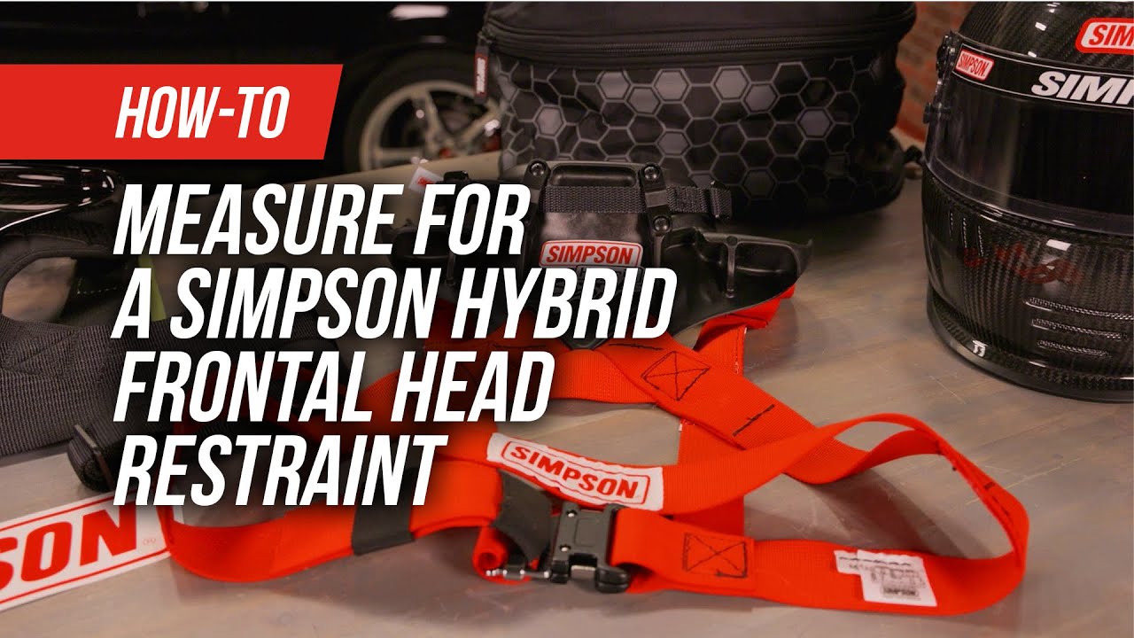 How To: Measure For A Simpson Hybrid Frontal Head Restraint