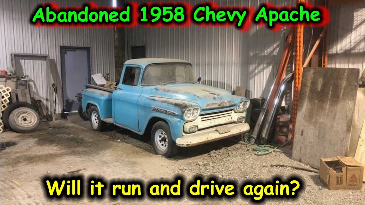 Will Brent At Halfass Kustoms Be Able To Make This Long Forgotten 1958 Chevrolet Apache Pickup Run And Drive Again?