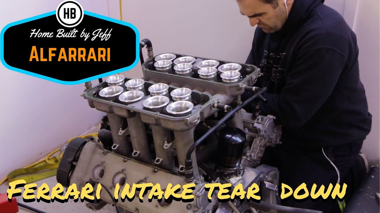 The Alfarrari Project: The Engine Is Getting More Love And Test Fitting The Engine And Gearbox!