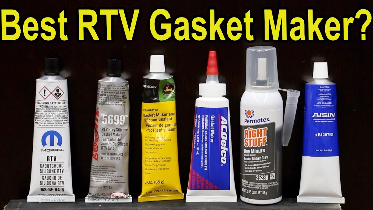 BestWho Makes The Best RTV Gasket Maker? $9 Permatex vs $24 AC Delco, MOPAR, Toyota, John Deere, Loctite, AISIN