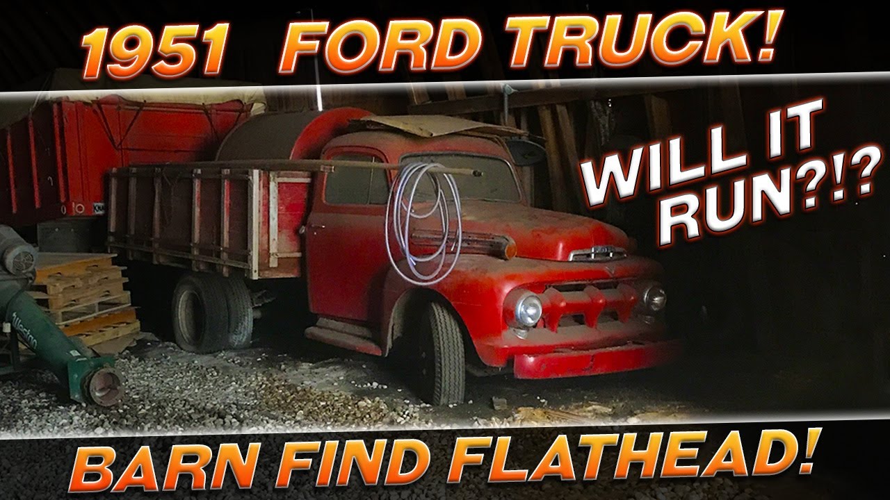 Save It Sunday: Will it Run?!? 1951 Ford F4 Barn Find! Abandoned for 50 Years! Grain Truck Revival!