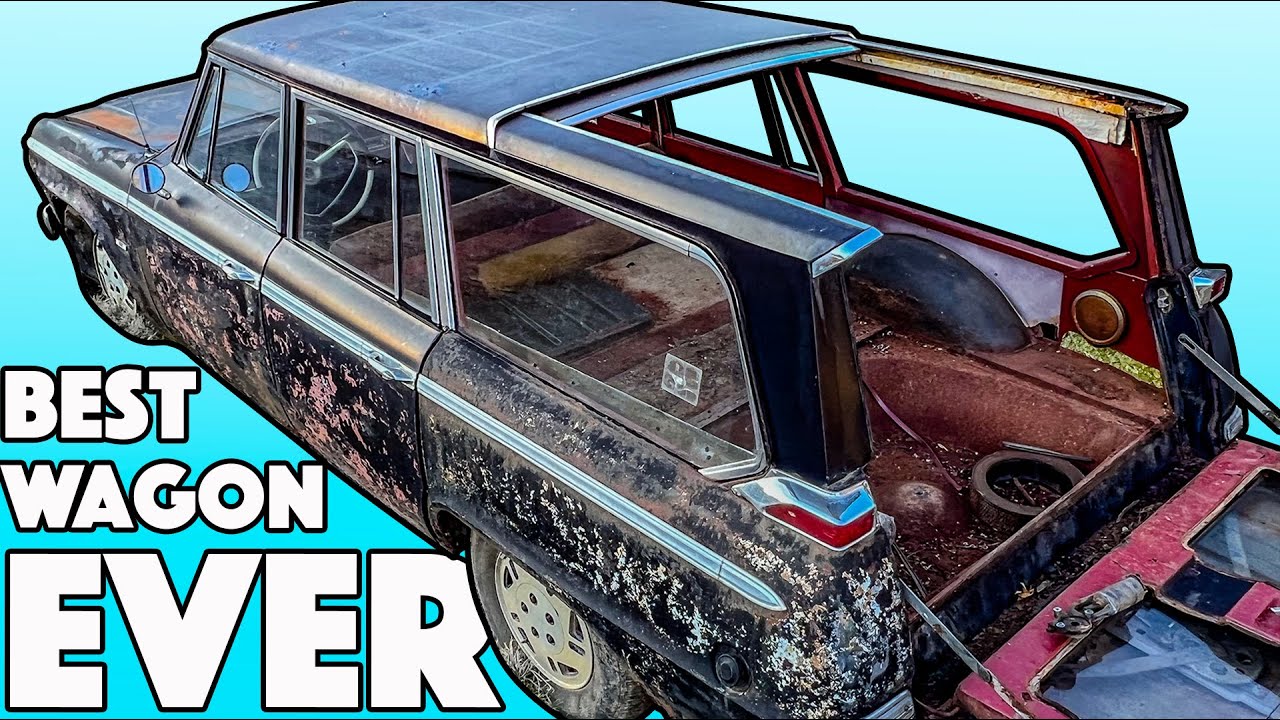 CRAZY RARE V8 4 Speed STATION WAGON (Is it Worth Saving?)