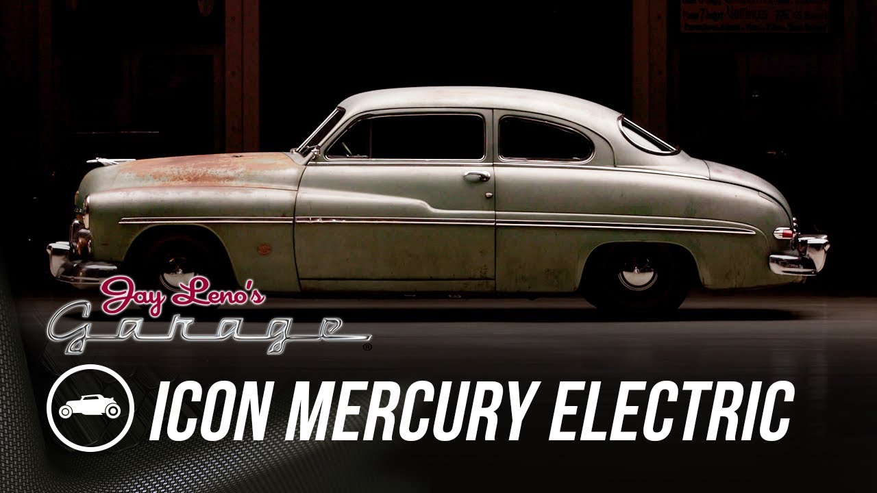 Jay Leno Drives The ICON Motors Built Mercury Electric – Yep An Electric ’49 Mercury