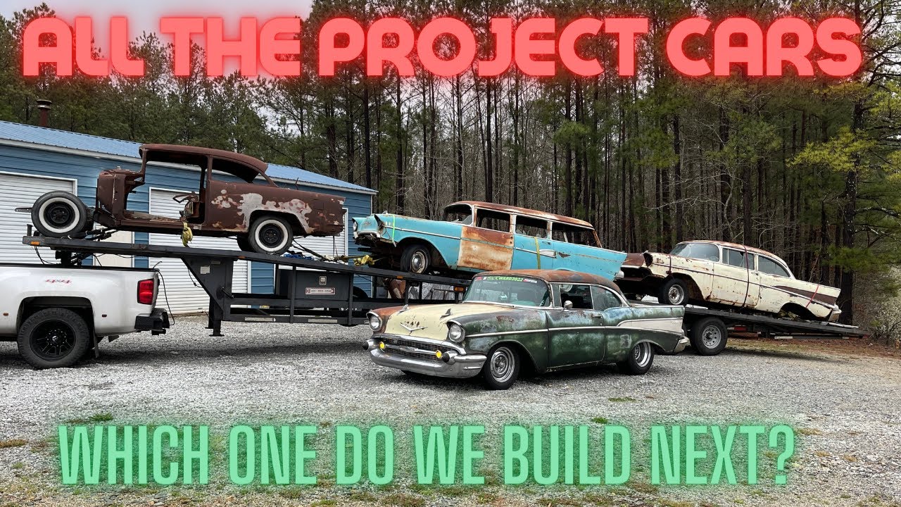 Newbern’s Yard Is Full Of Project Cars And He Doesn’t Know What To Do With Them All!