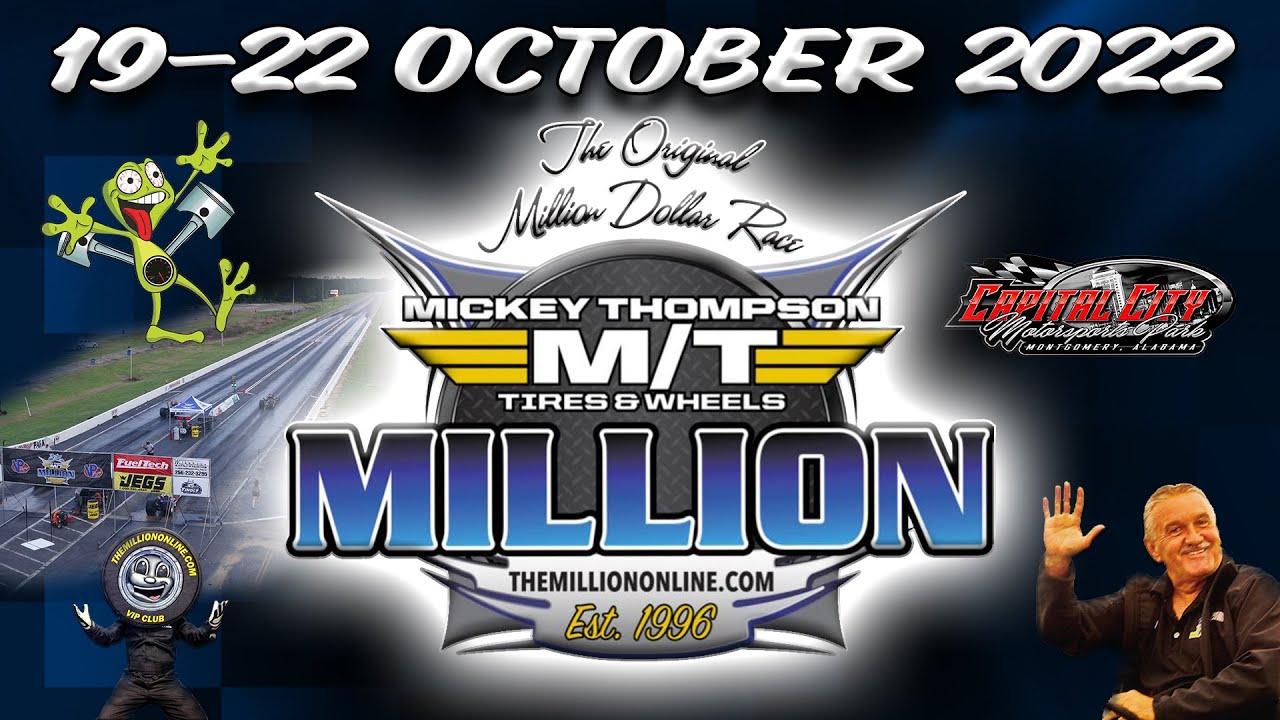 Live Drag Racing: 27th Annual Million Dollar Race – Sunday