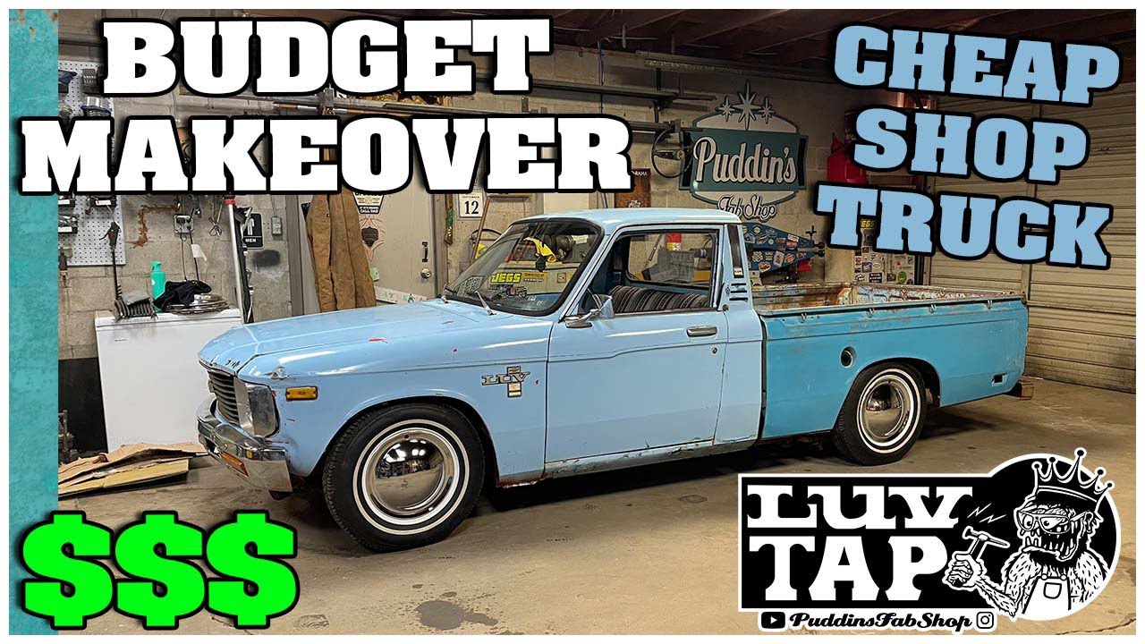 ABANDONED 1979 Chevy LUV Gets A BUDGET FRIENDLY Makeover From Puddin’s Fab Shop!