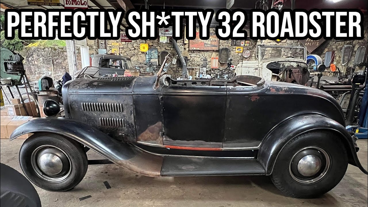 Iron Trap 1932 Ford “DeLorean” Roadster: It Looks Perfectly Sh*tty Bolted Back Together