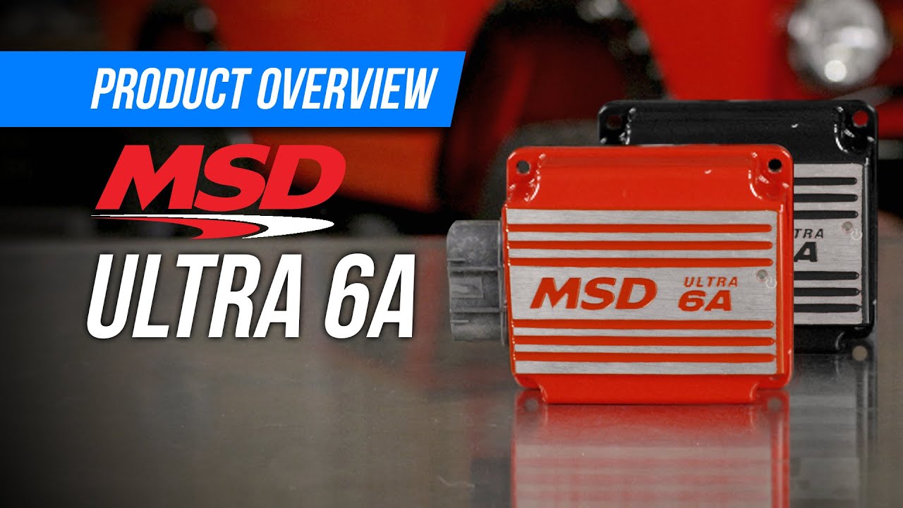 New Products: MSD Ultra 6A Ignition Box Is Small, Lighter And More Efficient!