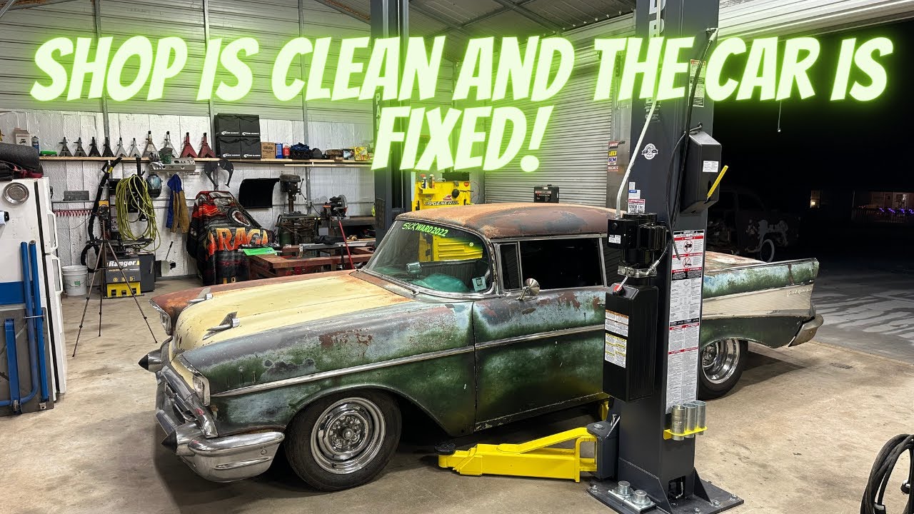 Newbern Gets The ’57 Chevy Ready For Another Road Trip – Fixing Stuff That Has Been Put Off Is Good!