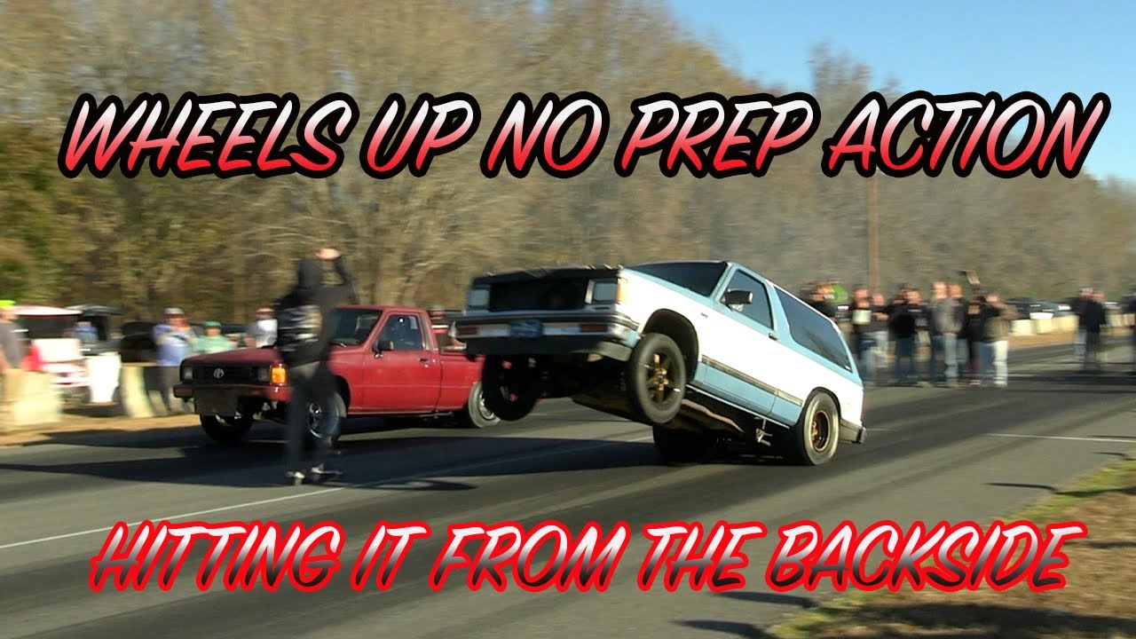 Wheels Up Action: BACKSIDE NO PREP AT CUSTOM TS MOTORSPORTS PARK !!