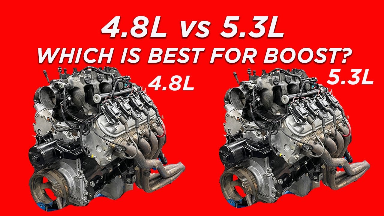 LS ENGINE TECH: DAVID VS (LITTLE) GOLIATH. 4.8L VS 5.3L, WHICH JUNKYARD LS DOES BOOST BEST?