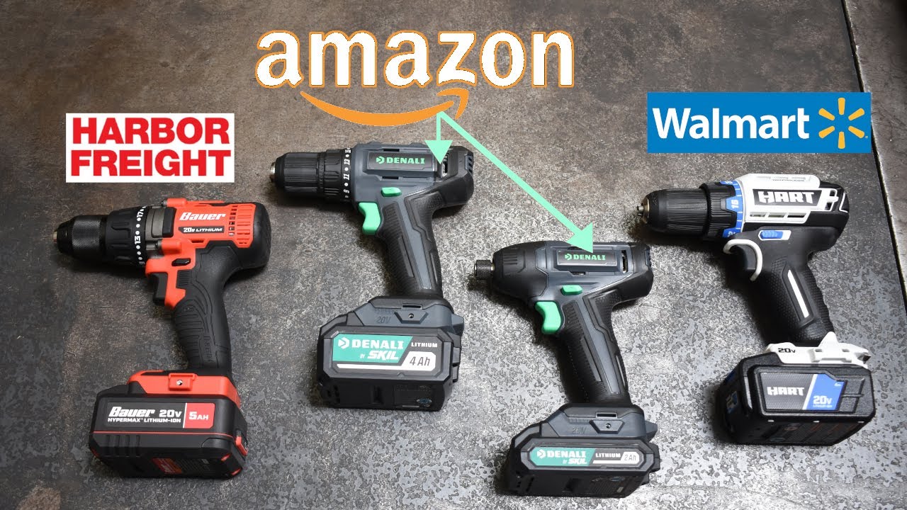 Seriously, Amazon’s Own Power Tools are Here! vs Same Price HF & Walmart