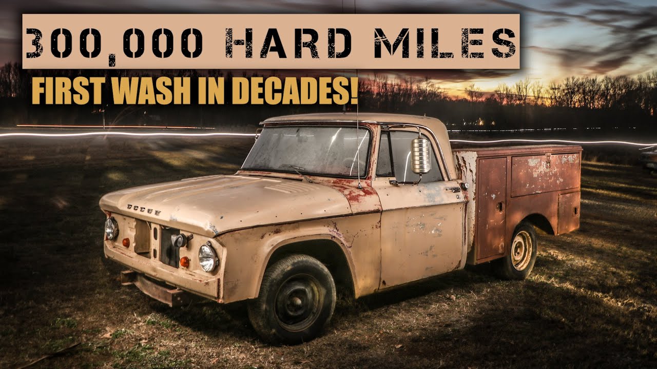 Can Dylan McCool REVIVE This 300,000 Mile Farm Truck? First Wash in Decades!