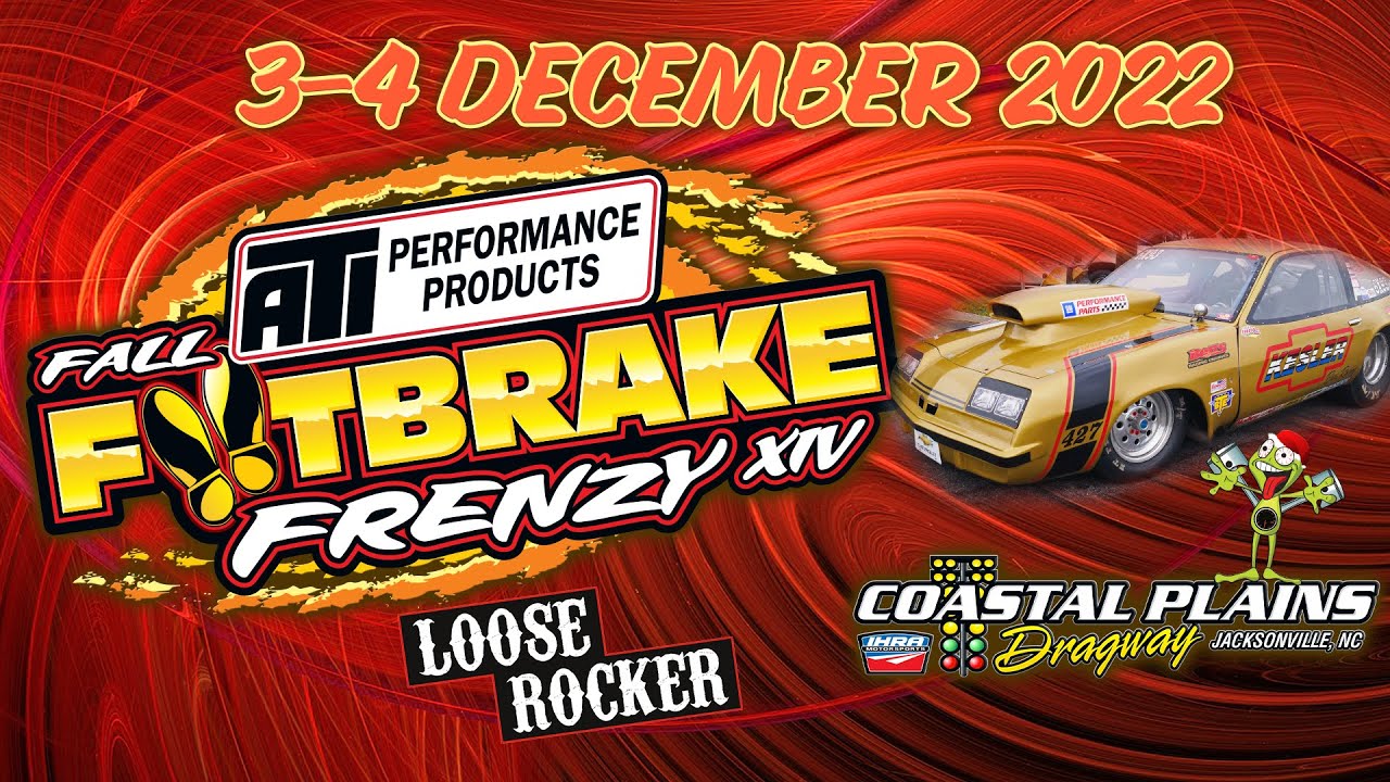 FREE LIVE Drag Racing! Fall FootBrake Frenzy XIV – Sunday