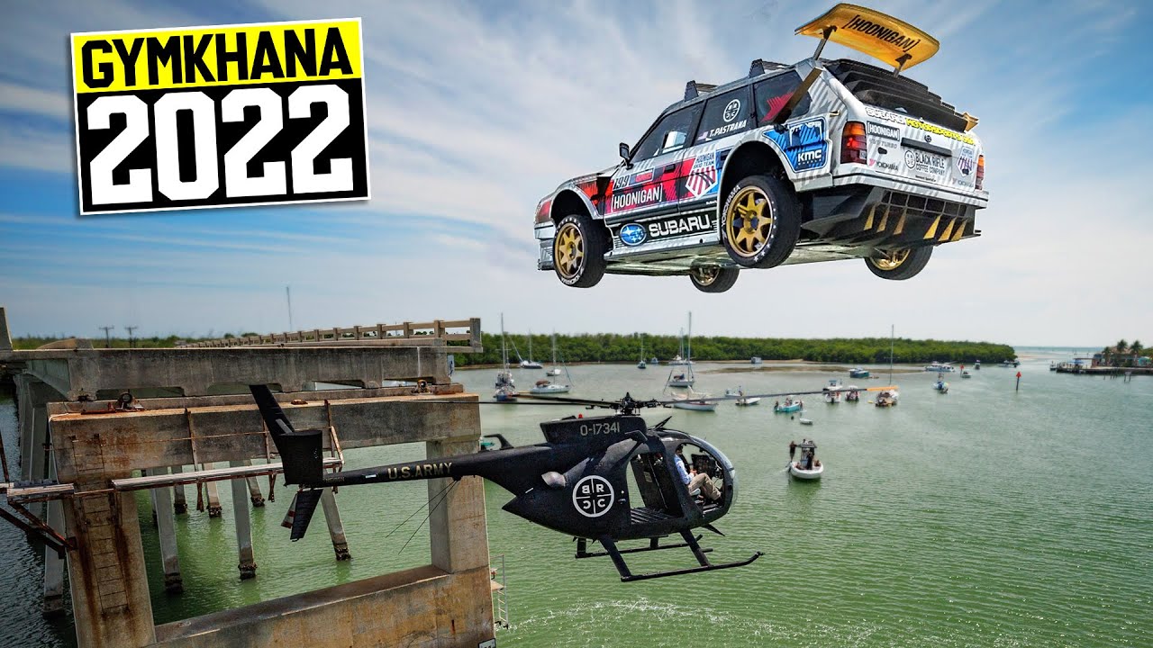 Gymkhana 2022: Travis Pastrana Goes Berserk In Florida In An 862HP Subaru Wagon