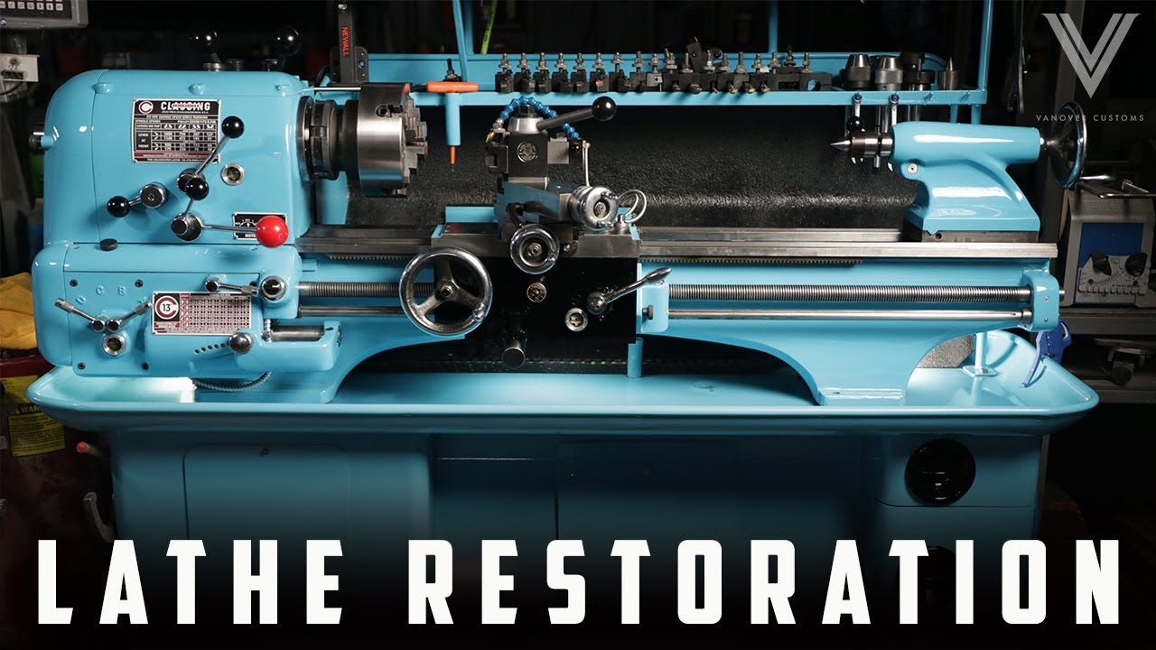 Check Out This Epic Lathe Restoration! This Video Will Inspire You To Find And Restore Some Old Tools!