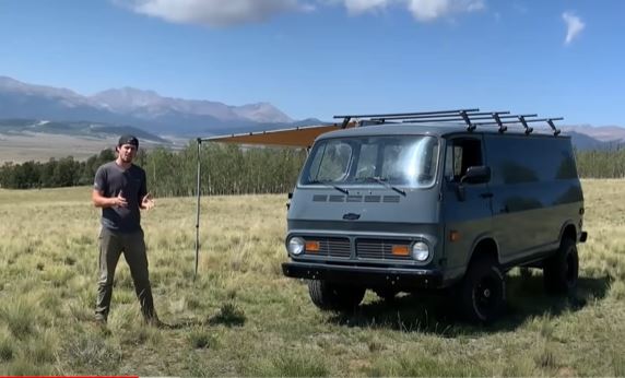 Ultimate Overland Rig – V8 and 4X4 Converted 1969 Chevy G10 Van – Walkaround