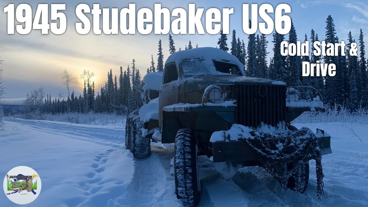 This 1945 Studebaker US6 Is “Frozen in Time” In Alaska! Will It Cold Start & Drive!