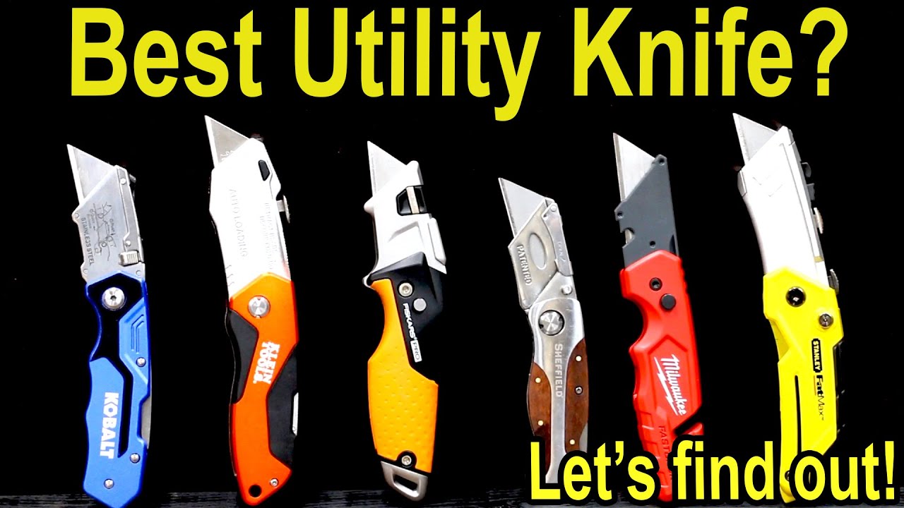 Who Makes The Best Utility Knife? Let’s Find Out! Milwaukee, DeWalt, Gerber, Husky, Kobalt, Klein Tools, Craftsman