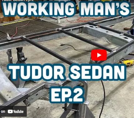 The Working Man’s Sedan: Building A Model A Tudor Sedan Hot Rod Continues. Channeled Floor Work!