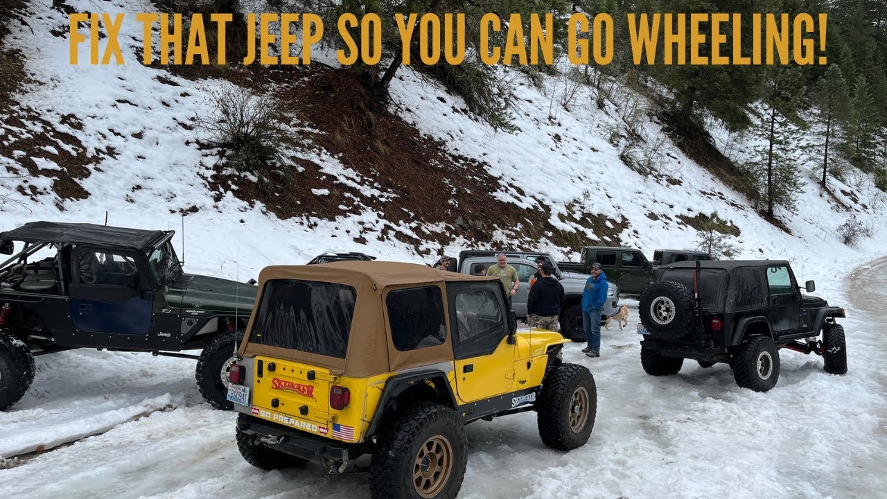 Paint It, Put It Back Together, And Wheel It! Getting The Jeep Back Together To Go On A Wheelin’ Trip Dirthead Style