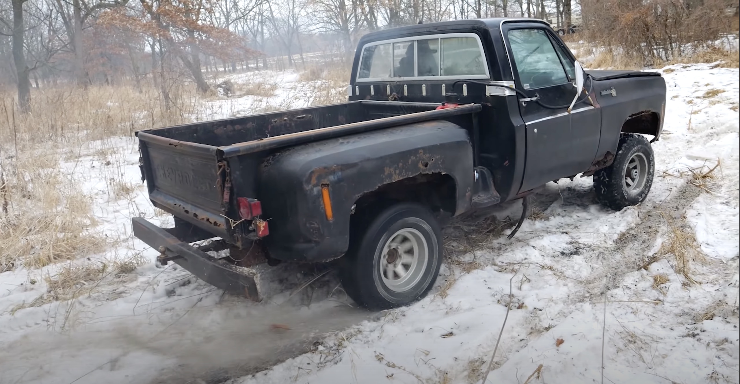 Shabby Sporty: Junkyard Digs and Pole Barn Garage Team Up To Bring This Rusty Chevrolet Back From The Dead