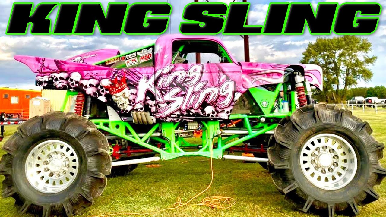 KING SLING MUD TRUCK FREESTYLE COMPILATION – Big Air, Big Wheelies, And More!