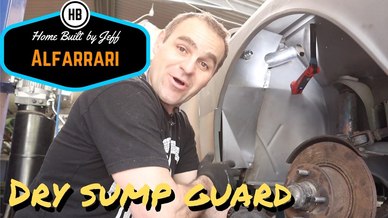 The Alfarrari Project: Finishing Up The Dry Sump Tanks With A Guard And Pressure Testing