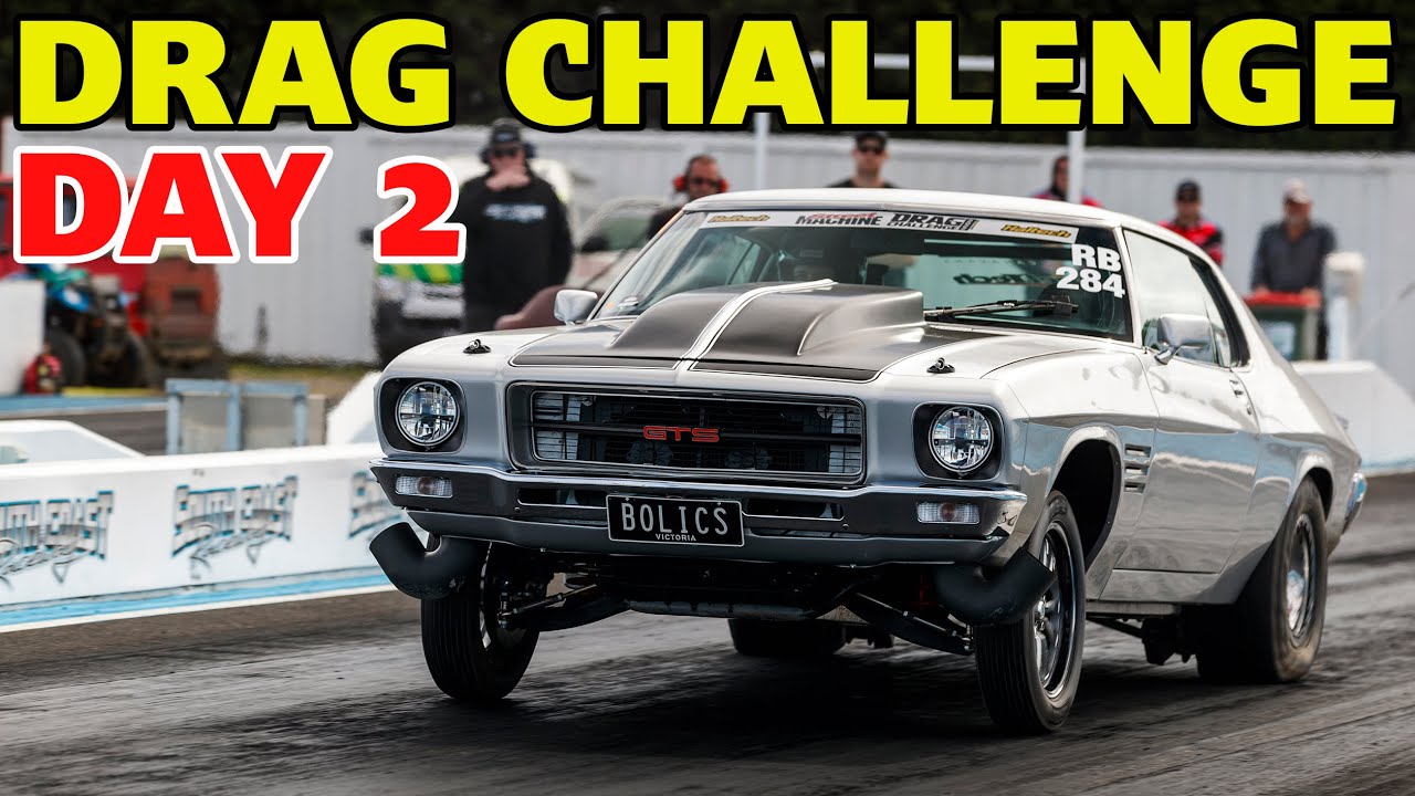 Aussie Drag Challenge Coverage: Day Two Racing And Carnage!