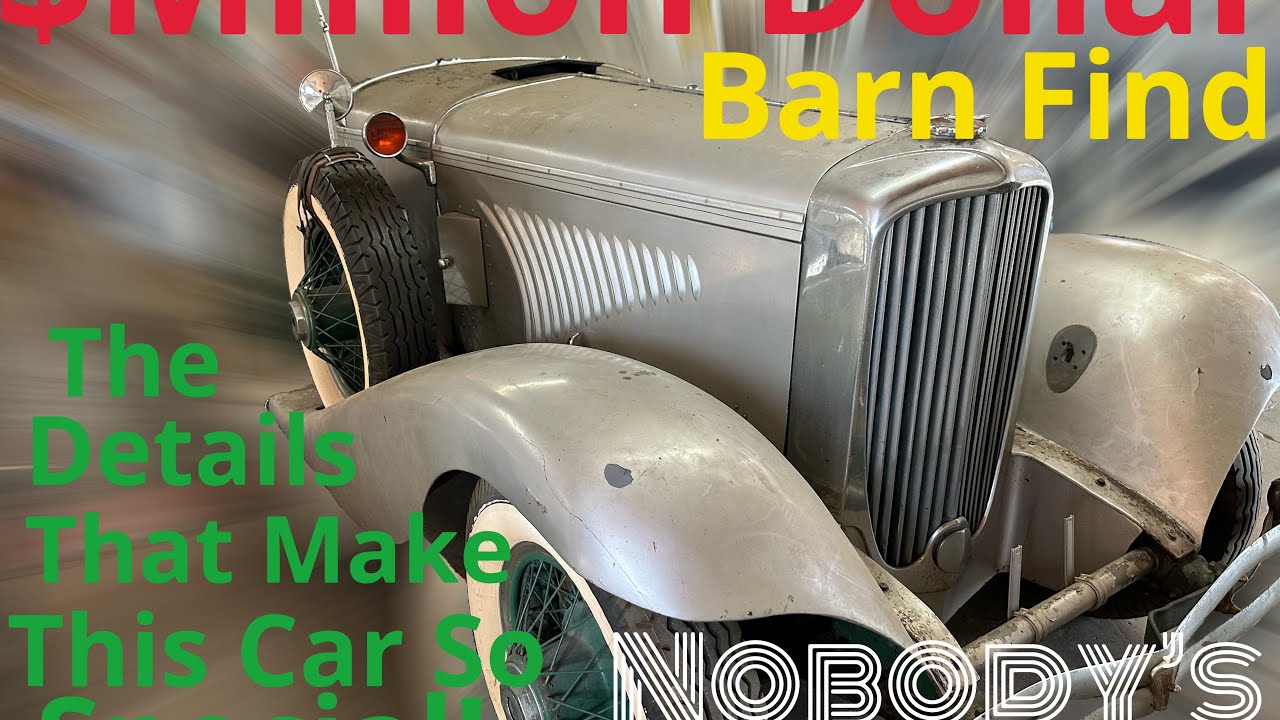 Million Dollar Barn Garage Find!! 1931 Duesenberg Model J!! 1 of 25 Built! Here Are All The Details!