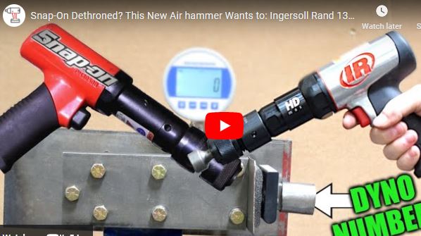 Air Hammer Shootout: Can The Ingersoll Rand 135MAX Dethrone Snap-On? Air Hammer Tests!